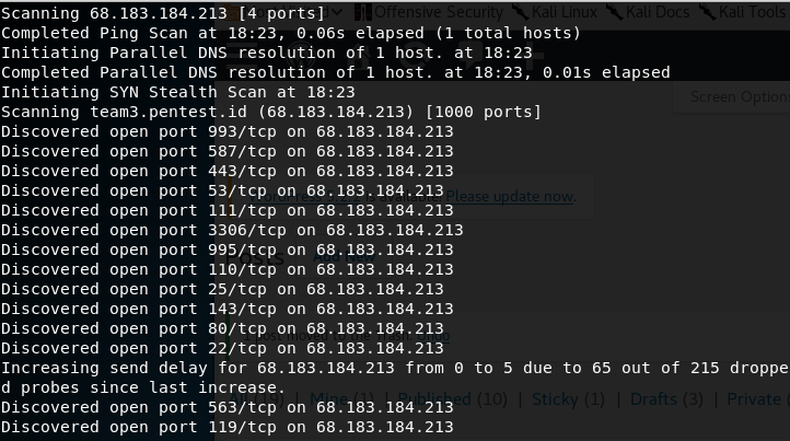 Experimenting With Nmap